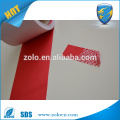 Top selling self adhesive security VOID label material for sealing, clear plastic label material